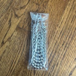 Silver Shower Curtain Rings- NWT